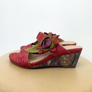 Spring Step L'Artiste Women's Shayla Leather Slide Sandal